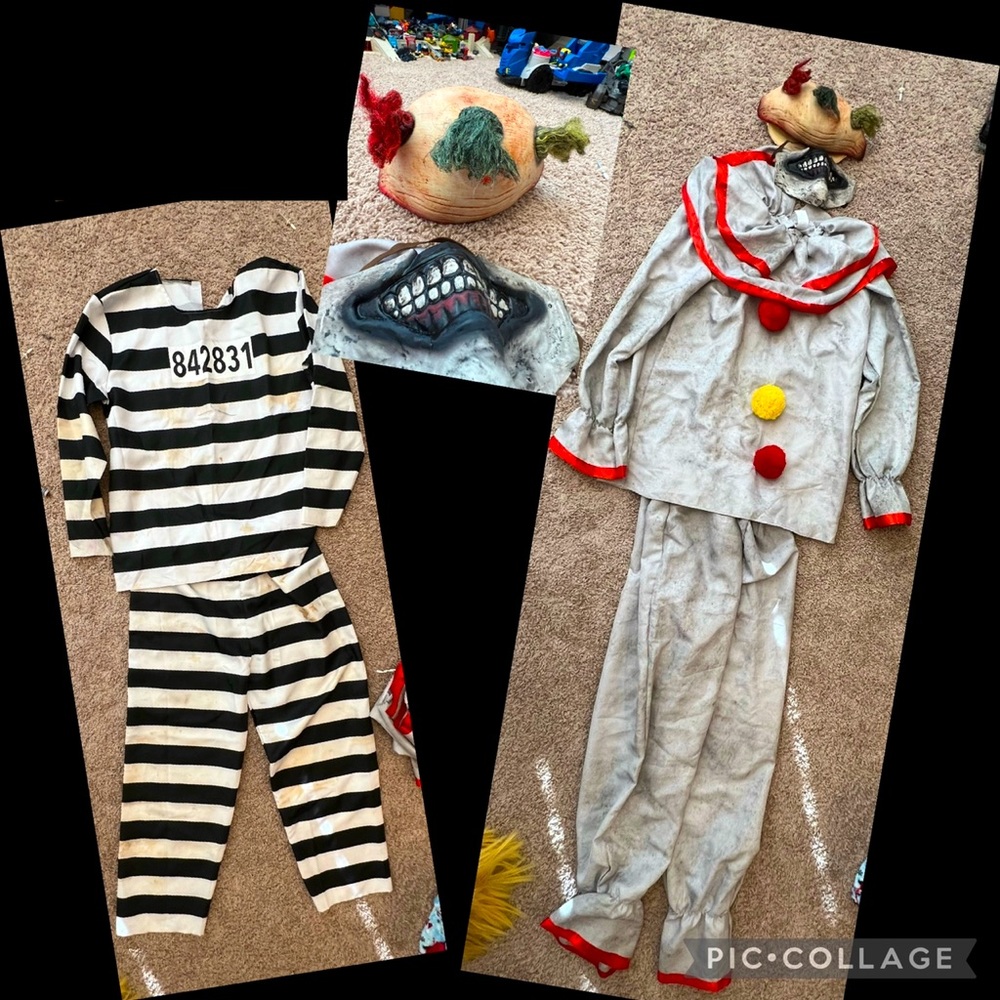 (2) men’s Halloween costume - L/XL